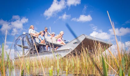 Airboat tour of the Everglades National Park